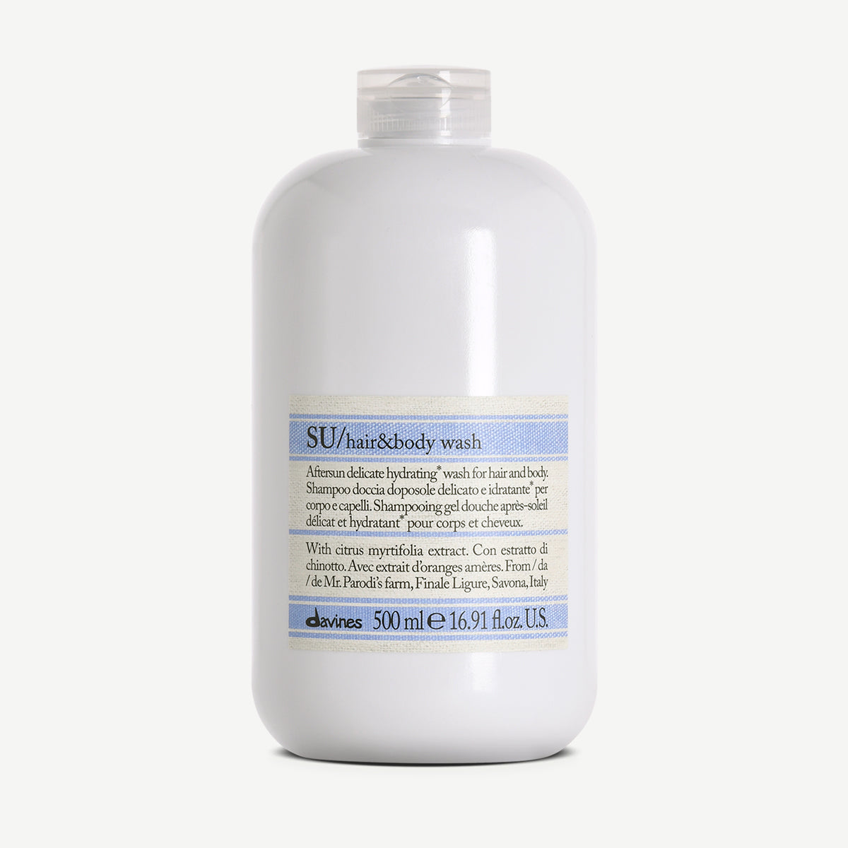 Davines - SU Hair & Body Wash 500 Ml