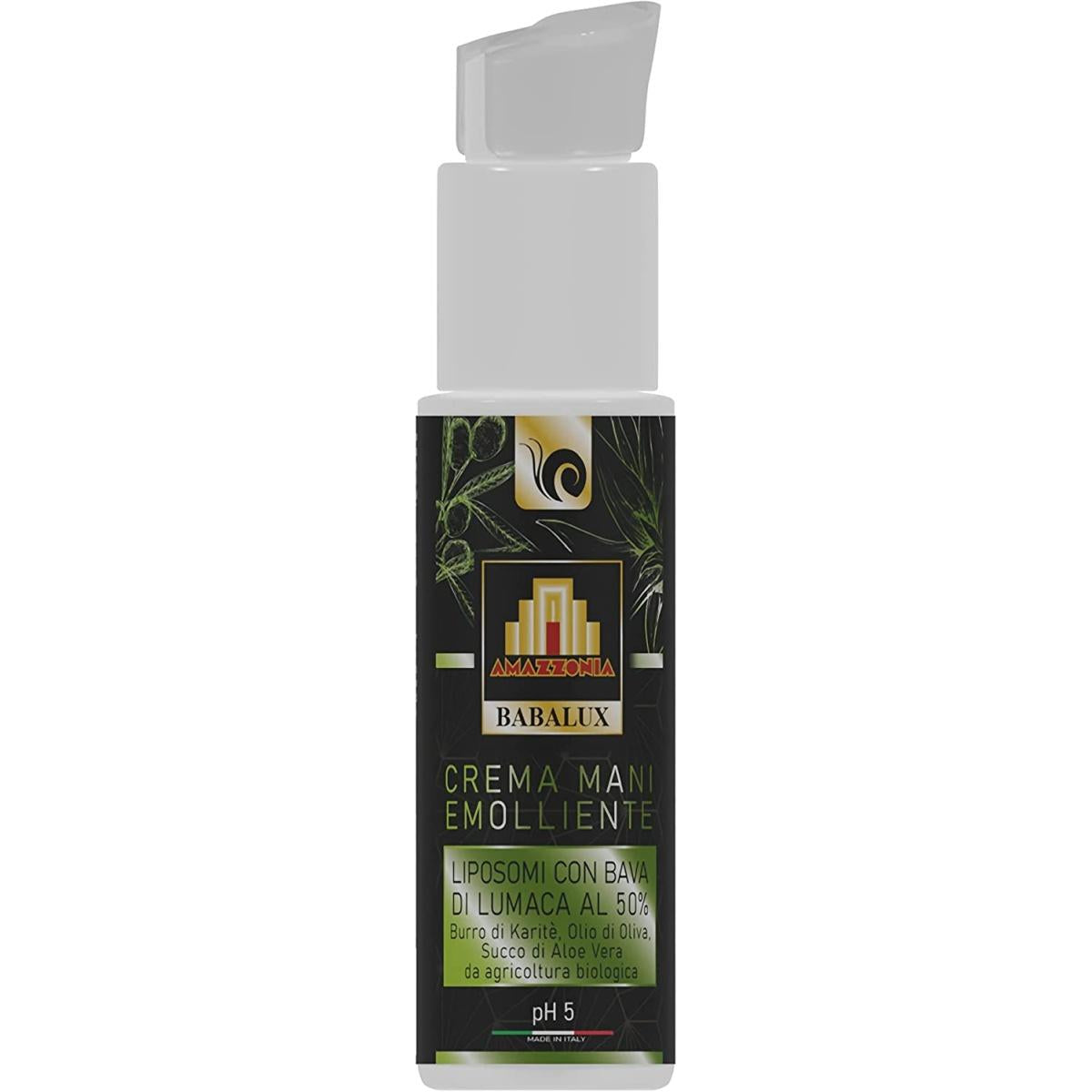 Amazzonia Babalux Crema Mani Bava Di Lumaca Bio 50%