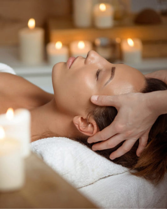 Hair spa Candle fall