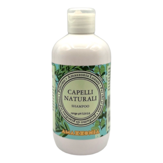 Amazzonia Shampoo Capelli Naturali Trattamento Supercondizionante alle Proteine del Riso Idrolizzate 250ml